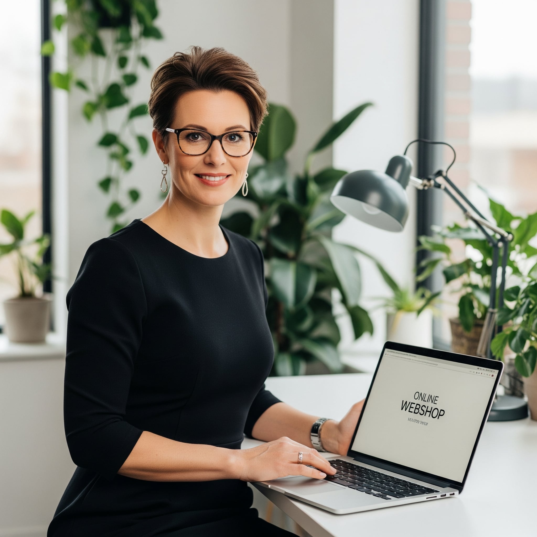 Denise, webshop eigenaar